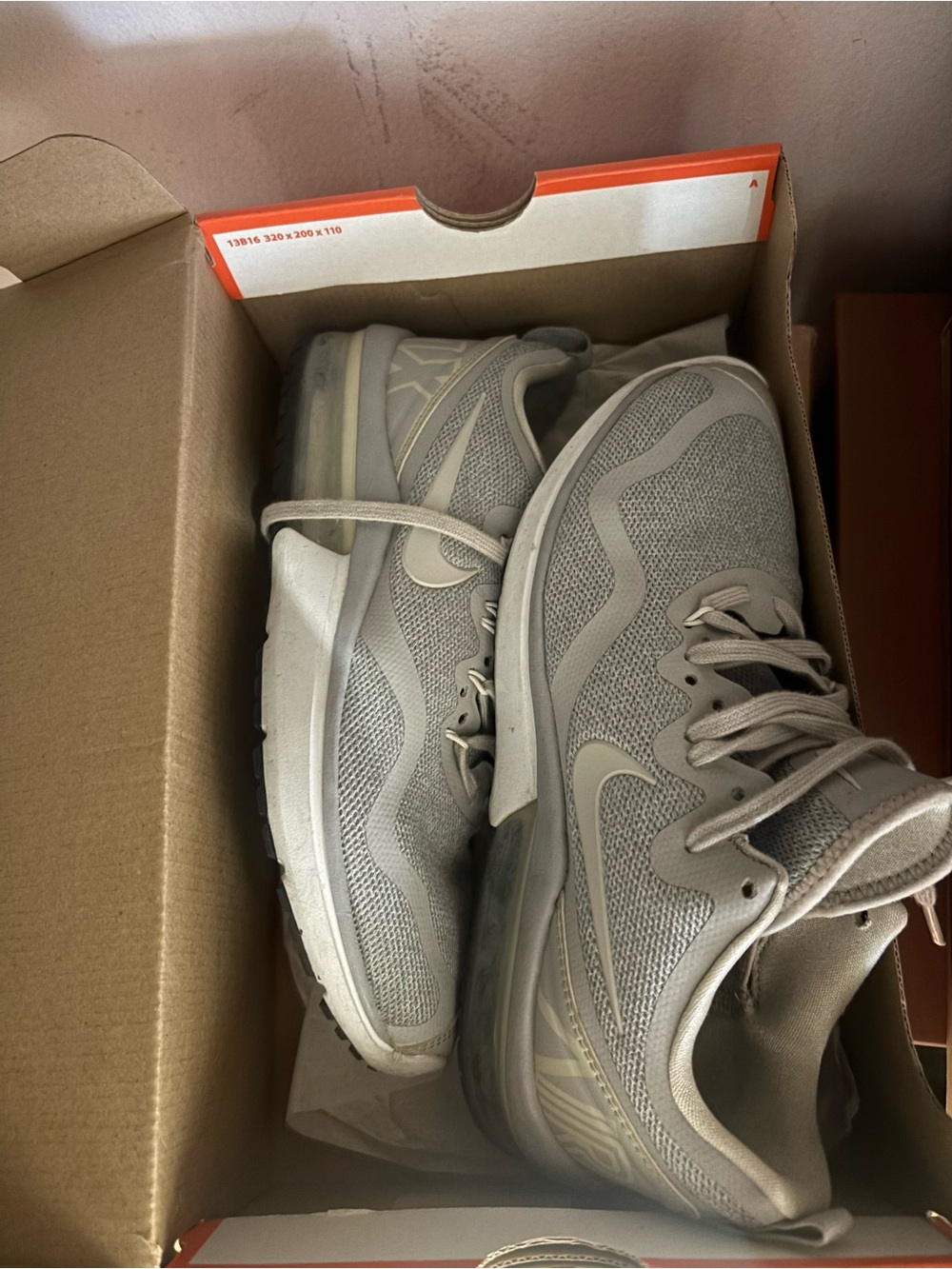 Nike Light Grey Athletic Sneakers